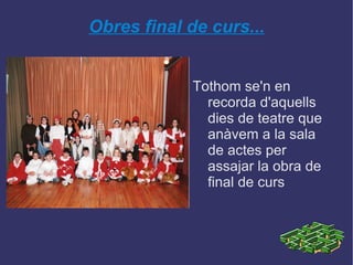 Extra escolars Encara recordo aquelles tardes després de la escola amb l'entrepà de la mare i anar als caputxins a jugar a futbol sala  