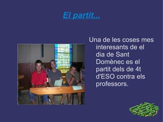 Treball Recerca Aquest es un treball que es fa a 4t d'ESO durant tot el curs sobre un tema determinat. Las opcions son Literatura, historia, Tecnologia. 