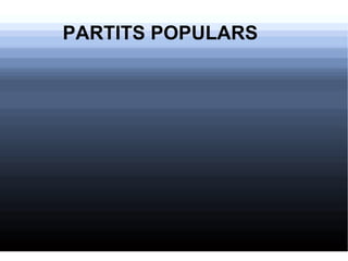 PARTITS POPULARS 