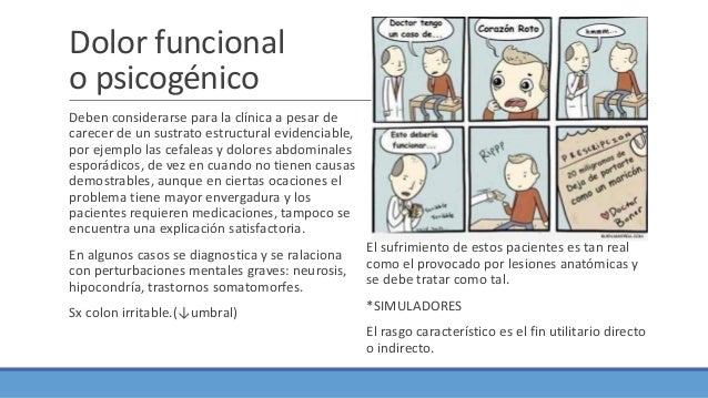 Dolor y sensibilidad