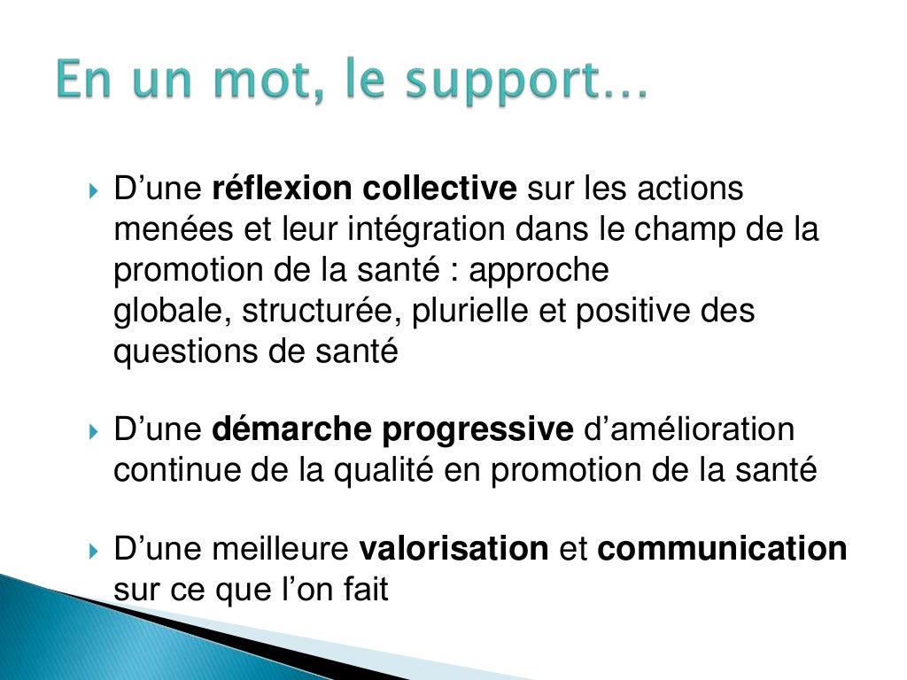 Sensibilisation à la démarche qualité poitiers 7 et 8 octobre 2013