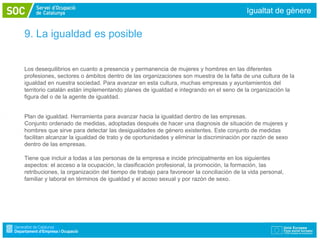 Sensibilizacion en igualdad de genero curso electronica | PDF