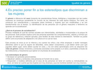 Sensibilizacion en igualdad de genero curso electronica | PDF