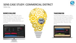 SENS	CASE	STUDY:	COMMERCIAL	DISTRICT	
SENS	City	
	
	Business challenge
Many retailers suffer from the same
headache. When ...