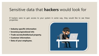 Sensitive data | PPTX