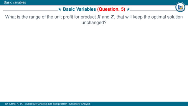 Operations research(Sensitivity analysis) | PDF