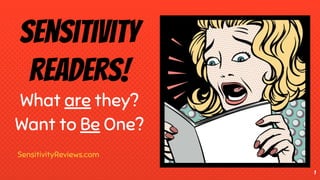 What is a Sensitivity Reader? How Do You Become One?  https://freecourse.sensitivityreviews.com