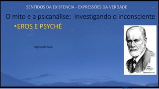 senso comum filosofia e mito | PPTX
