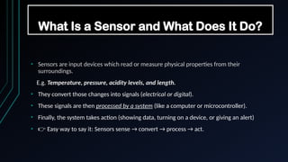 A Computer Sensor Comprehensive Overview of the First 8 Sensors: Types, Functions, and ...