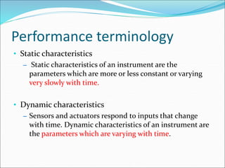 Sensor and transducers | PPT