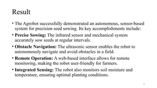 Sensor Based AGROBOT for Sowing Seeds.pptx