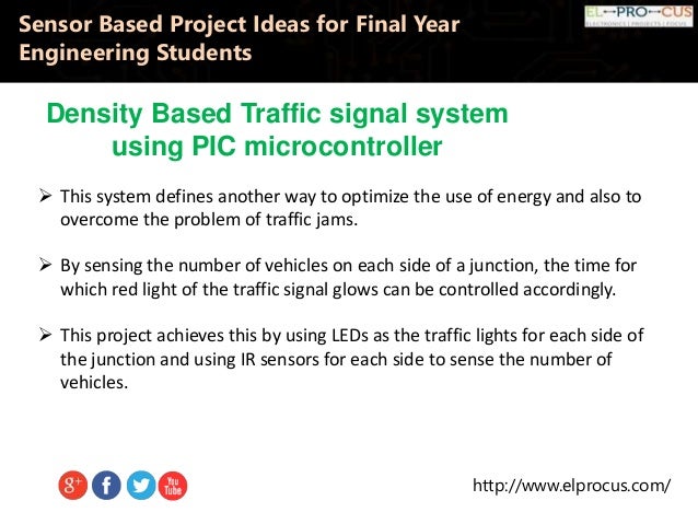 Sensor Based Project Ideas for Final Year Engineering Students