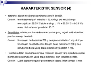 Sensor dan aktuator