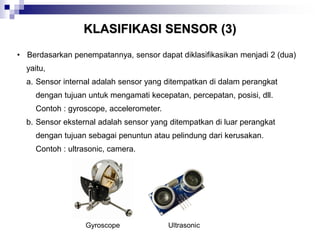 Sensor dan aktuator