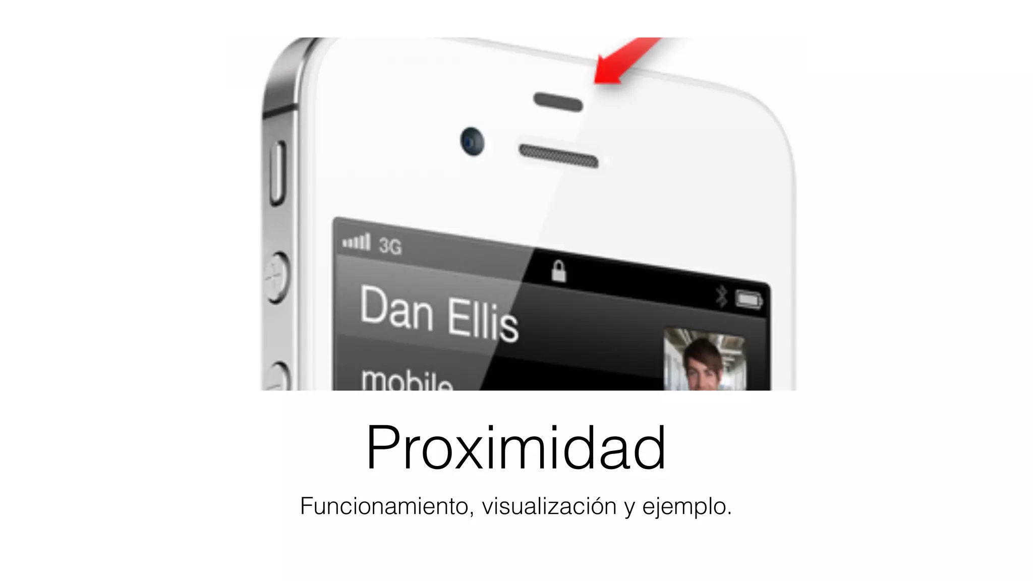 Proximidad
Funcionamiento, visualización y ejemplo.
 