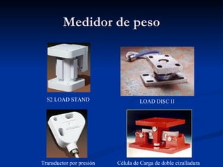 Medidor de peso Transductor por presión S2 LOAD STAND LOAD DISC II Célula de Carga de doble cizalladura 
