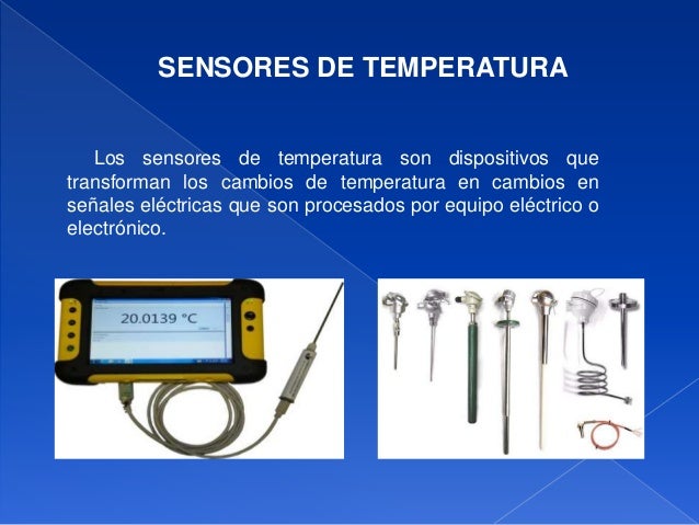 Sensores de temperatura