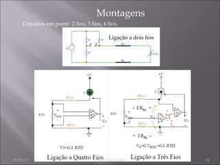 Montagens Circuitos em ponte: 2 fios, 3 fios, 4 fios. Ligação a dois fios 24/02/10 JOÃO NOGUEIRA 