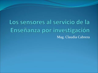 Mag. Claudia Cabrera
 