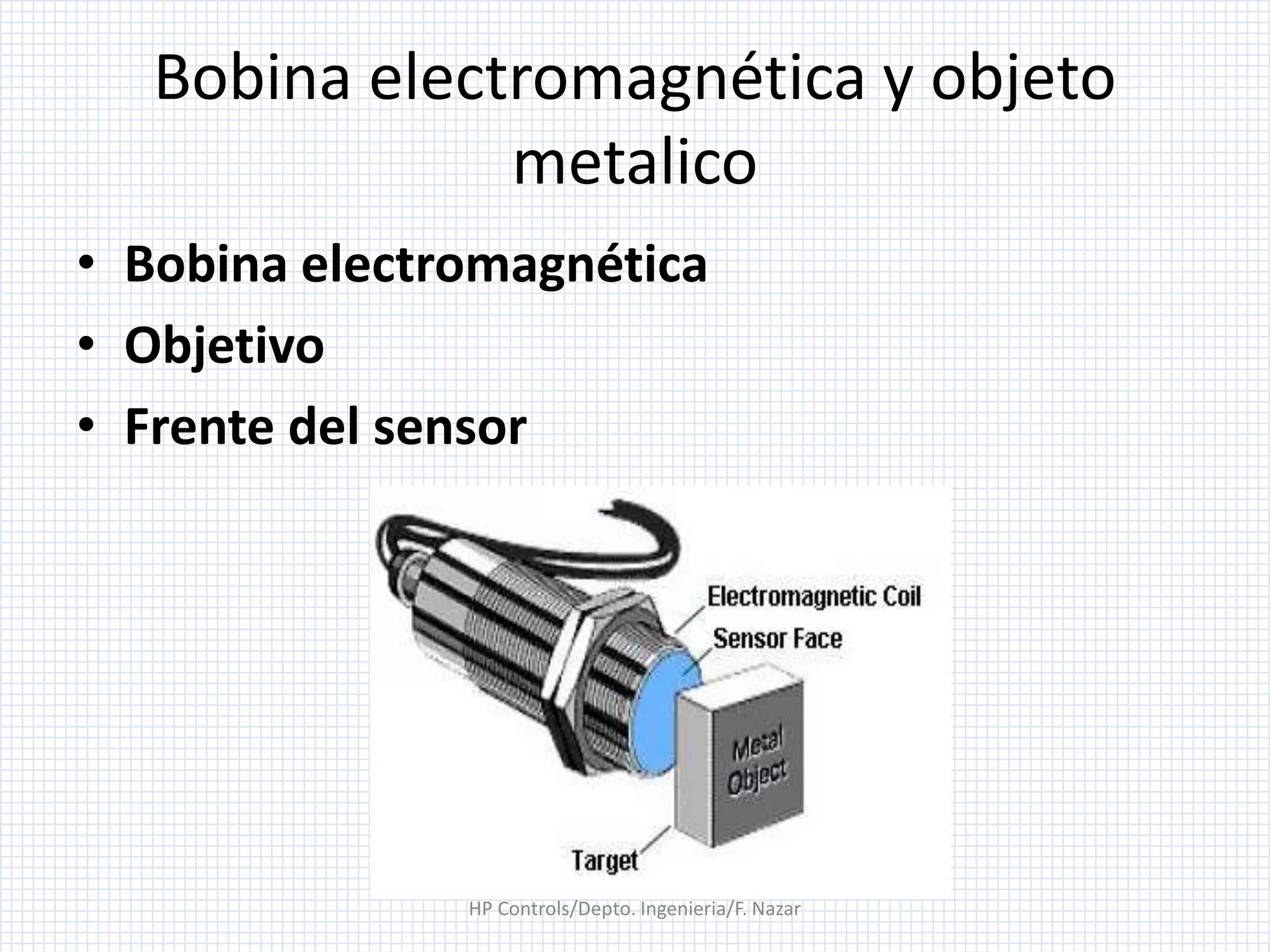 Sensor Inductivo Programable Sensores inductivos 1 | PPTX