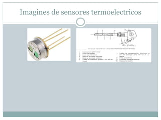 Imagines de sensores termoelectricos
 