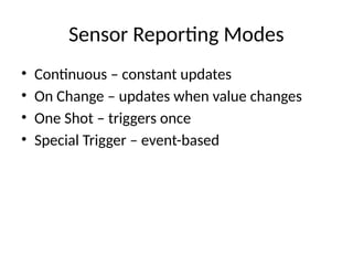 Comprehensive Guide to Android Sensor Fundamentals and Programming | PPTX