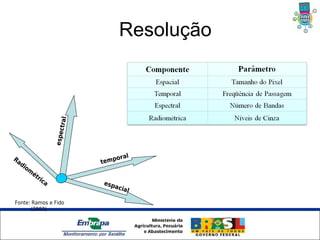 Resolução
                         tral
                        espec




Ra                                        oral
     di                               temp
       om
            ét
              ric
                    a                  esp
                                          a   cial

Fonte: Ramos e Fido
      (2002)




                                Unidade Síntese
 