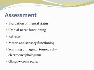 Sensorium (unconsciousness) | PPTX