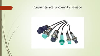 Capacitance proximity sensor
 