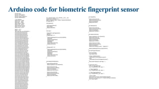 Arduino code for biometric fingerprint sensor
#include <SPI.h>
#include <Adafruit_GFX.h>
#include <TFT_ILI9163C.h>
#include <Adafruit_Fingerprint.h>
#include <SoftwareSerial.h>
// Color definitions
#define BLACK 0x0000
#define BLUE 0x001F
#define RED 0xF800
#define GREEN 0x07E0
#define CYAN 0x07FF
#define MAGENTA 0xF81F
#define YELLOW 0xFFE0
#define WHITE 0xFFFF
#define __CS 10
#define __DC 9
static const uint8_t icon [] PROGMEM = {
0x0,0x0,0x0,0x0,0x0,0x0,0x0,0x0,
0x0,0x0,0x0,0x0,0x0,0x0,0x0,0x0,
0x0,0x0,0x0,0x0,0x0,0x0,0x0,0x0,
0x0,0x0,0x0,0x3f,0xc0,0x0,0x0,0x0,
0x0,0x0,0x3,0xff,0xf8,0x0,0x0,0x0,
0x0,0x0,0x7,0xff,0xfe,0x0,0x0,0x0,
0x0,0x0,0x1f,0xc0,0x7f,0x80,0x0,0x0,
0x0,0x0,0x3e,0x0,0x7,0xc0,0x0,0x0,
0x0,0x0,0x7c,0x0,0x3,0xe0,0x0,0x0,
0x0,0x0,0xfd,0xff,0x81,0xf0,0x0,0x0,
0x0,0x0,0xff,0xff,0xe0,0xf0,0x0,0x0,
0x0,0x1,0xff,0xff,0xf8,0x78,0x0,0x0,
0x0,0x1,0xff,0x80,0x7c,0x38,0x0,0x0,
0x0,0x3,0xfc,0x0,0xe,0x3c,0x0,0x0,
0x0,0x3,0xf0,0x0,0x7,0x1c,0x0,0x0,
0x0,0x7,0xc0,0x7f,0x83,0x8e,0x0,0x0,
0x0,0x7,0x83,0xff,0xe0,0xe,0x0,0x0,
0x0,0x7,0xf,0xff,0xf8,0xf,0x0,0x0,
0x0,0x6,0x1f,0x80,0xfc,0x7,0x0,0x0,
0x0,0x4,0x7e,0x0,0x3f,0x7,0x0,0x0,
0x0,0x0,0xf8,0x0,0xf,0x7,0x0,0x0,
0x0,0x0,0xf0,0x3e,0x7,0x87,0x0,0x0,
0x0,0x1,0xe1,0xff,0x83,0x83,0x80,0x0,
0x0,0x3,0xc3,0xff,0xc3,0xc3,0x80,0x0,
0x0,0x3,0xc7,0xc3,0xe1,0xc3,0x80,0x0,
0x0,0x3,0x8f,0x0,0xf1,0xe3,0x80,0x0,
0x0,0x7,0x1e,0x0,0x78,0xe3,0x80,0x0,
0x0,0x7,0x1e,0x3c,0x38,0xe3,0x80,0x0,
0x0,0x7,0x1c,0x7e,0x38,0xe3,0x80,0x0,
0x0,0xf,0x1c,0x7f,0x38,0xe3,0x80,0x0,
0x0,0xe,0x3c,0xf7,0x38,0x71,0x80,0x0,
0x0,0xe,0x38,0xe7,0x38,0x71,0xc0,0x0,
0x0,0xe,0x38,0xe7,0x38,0x71,0xc0,0x0,
0x0,0xe,0x38,0xe7,0x38,0x73,0xc0,0x0,
0x0,0xe,0x38,0xe3,0x98,0xe3,0xc0,0x0,
0x0,0xe,0x38,0xe3,0xb8,0xe3,0x80,0x0,
0x0,0x0,0x38,0xe3,0xf8,0xe3,0x80,0x0,
0x0,0x0,0x38,0xe3,0xf8,0xe3,0x80,0x0,
0x0,0x0,0x3c,0xf1,0xf1,0xe3,0x80,0x0,
0x0,0x6,0x1c,0x70,0x1,0xc7,0x80,0x0,
0x0,0xe,0x1c,0x78,0x3,0xc7,0x80,0x0,
0x0,0xf,0x1c,0x3e,0x7,0x87,0x0,0x0,
0x0,0xf,0x1e,0x3f,0xff,0x8f,0x0,0x0,
0x0,0xf,0x1e,0x1f,0xff,0x1f,0x0,0x0,
0x0,0xf,0xf,0x7,0xfc,0x3e,0x0,0x0,
0x0,0x7,0x87,0x80,0x0,0x7c,0x0,0x0,
0x0,0x7,0x87,0xe0,0x0,0xfc,0x0,0x0,
0x0,0x3,0xc3,0xf8,0x7,0xf8,0x0,0x0,
0x0,0x3,0xe1,0xff,0xff,0xe1,0x0,0x0,
0x0,0x1,0xe0,0x7f,0xff,0x83,0x0,0x0,
0x0,0x1,0xf8,0xf,0xfe,0x7,0x0,0x0,
0x0,0x0,0xfc,0x0,0x0,0xe,0x0,0x0,
0x0,0x0,0x3f,0x0,0x0,0x3c,0x0,0x0,
0x0,0x0,0x1f,0xe0,0x1,0xf8,0x0,0x0,
0x0,0x0,0x7,0xff,0xff,0xf0,0x0,0x0,
0x0,0x0,0x1,0xff,0xff,0xc0,0x0,0x0,
0x0,0x0,0x0,0x1f,0xfc,0x0,0x0,0x0,
TFT_ILI9163C display = TFT_ILI9163C(__CS,8, __DC);
SoftwareSerial mySerial(2, 3);
Adafruit_Fingerprint finger = Adafruit_Fingerprint(&mySerial);
int fingerprintID = 0;
void setup(void) {
startFingerprintSensor();
display.begin();
displayLockScreen();
}
void loop() {
fingerprintID = getFingerprintID();
delay(50);
if(fingerprintID == 1)
{
display.drawBitmap(30,35,icon,60,60,GREEN);
delay(2000);
displayUnlockedScreen();
displayIoanna();
delay(5000);
display.fillScreen(BLACK);
displayLockScreen();
}
if(fingerprintID == 2)
{
display.drawBitmap(30,35,icon,60,60,GREEN);
delay(2000);
displayUnlockedScreen();
displayNick();
delay(5000);
display.fillScreen(BLACK);
displayLockScreen();
}
}
void displayUnlockedScreen()
{
display.fillScreen(BLACK);
display.drawRect(0,0,128,128,WHITE);
display.setCursor(18,10);
display.setTextColor(GREEN);
display.setTextSize(2);
display.print("UNLOCKED");
display.setCursor(20,50);
display.setTextColor(WHITE);
display.setTextSize(2);
display.print("WELCOME");
}
void displayNick()
{
display.setCursor(35,75);
display.setTextColor(WHITE);
display.setTextSize(2);
display.print("NICK!");
}
void displayIoanna()
{
display.setCursor(25,75);
display.setTextColor(WHITE);
display.setTextSize(2);
display.print("IOANNA!");
}
void displayLockScreen()
{
display.drawRect(0,0,128,128,WHITE);
display.setCursor(30,10);
display.setTextColor(RED);
display.setTextSize(2);
display.print("LOCKED");
display.setCursor(10,100);
display.setTextColor(WHITE);
display.setTextSize(1);
display.print("Waiting for valid n fingerprint.");
display.drawBitmap(30,35,icon,60,60,WHITE);
}
void startFingerprintSensor()
{
Serial.begin(9600);
finger.begin(57600);
if (finger.verifyPassword()) {
Serial.println("Found fingerprint sensor!");
} else {
Serial.println("Did not find fingerprint sensor");
}
Serial.println("Waiting for valid finger...");
}
int getFingerprintID() {
uint8_t p = finger.getImage();
if (p != FINGERPRINT_OK) return -1;
p = finger.image2Tz();
if (p != FINGERPRINT_OK) return -1;
p = finger.fingerFastSearch();
if (p != FINGERPRINT_OK) return -1;
// found a match!
Serial.print("Found ID #"); Serial.print(finger.fingerID);
Serial.print(" with confidence of "); Serial.println(finger.confidence);
return finger.fingerID;
}
 