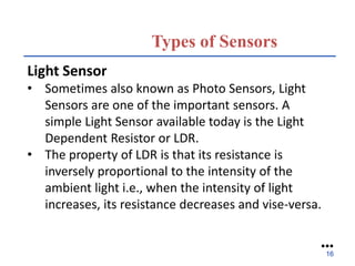 Sensors and actuators presentation: Classification, Types, Actuators | PPTX