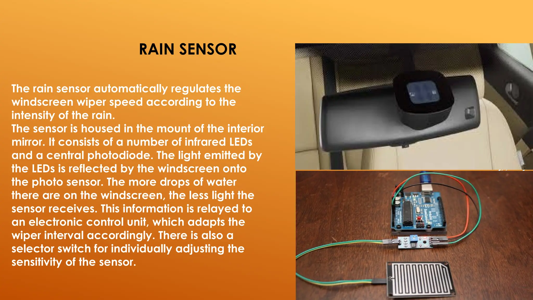 Sensors. In automobile and their uses pptx | PPTX