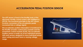 Sensors. In automobile and their uses pptx | PPTX