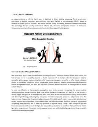 Occupancy Sensor Plan Legend Example Sensors and analytics for smart buildings | PDF