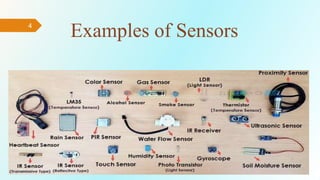 Examples of Sensors
4
 