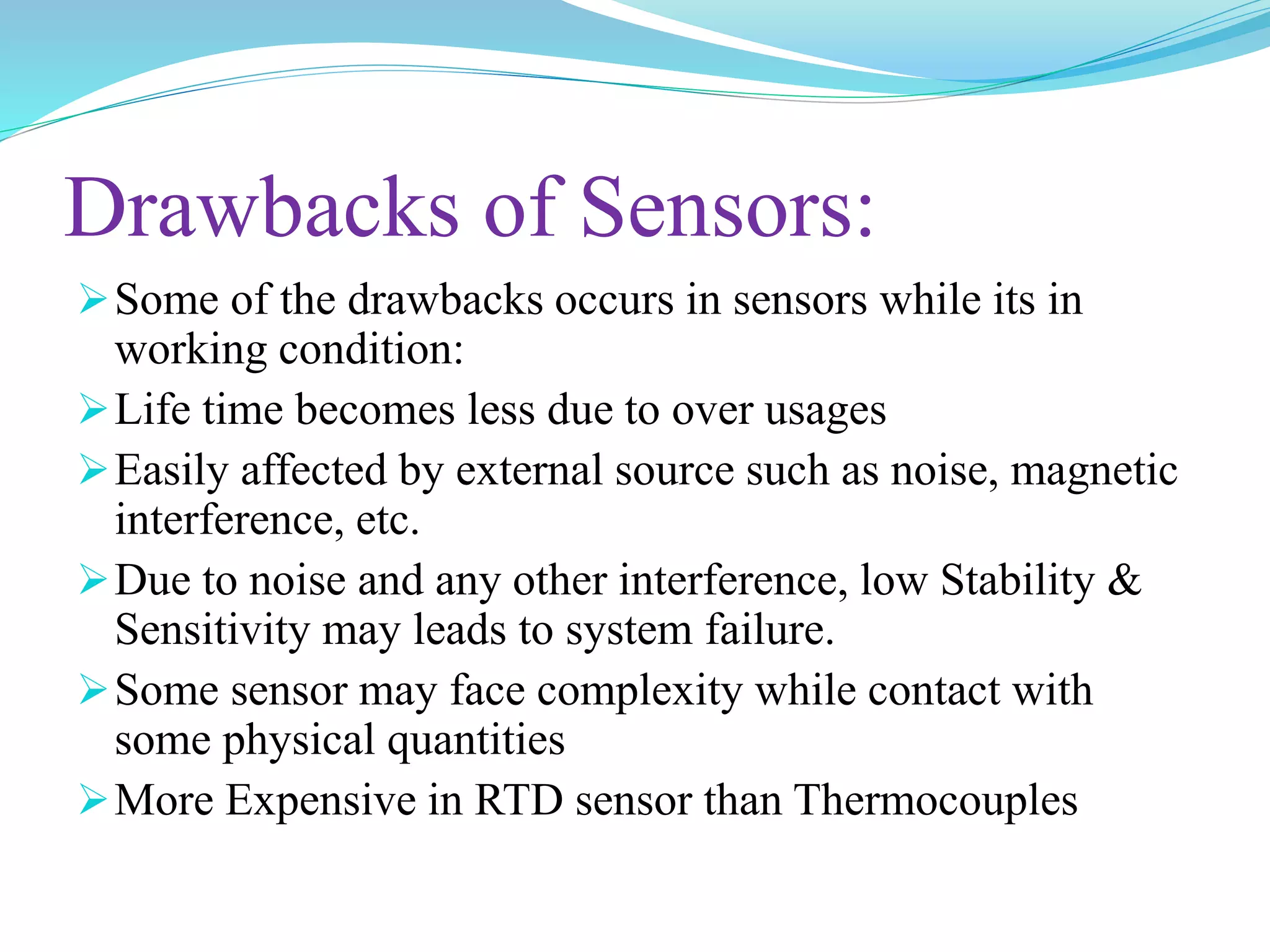 Basic Sensors Technology | PPTX | Internet of Things | Internet