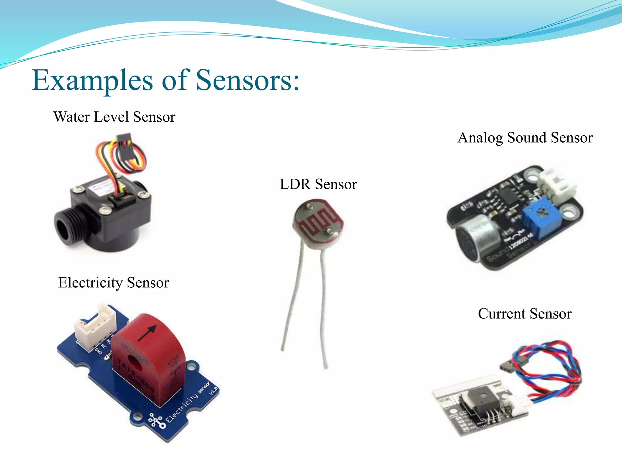 Basic Sensors Technology | PPTX