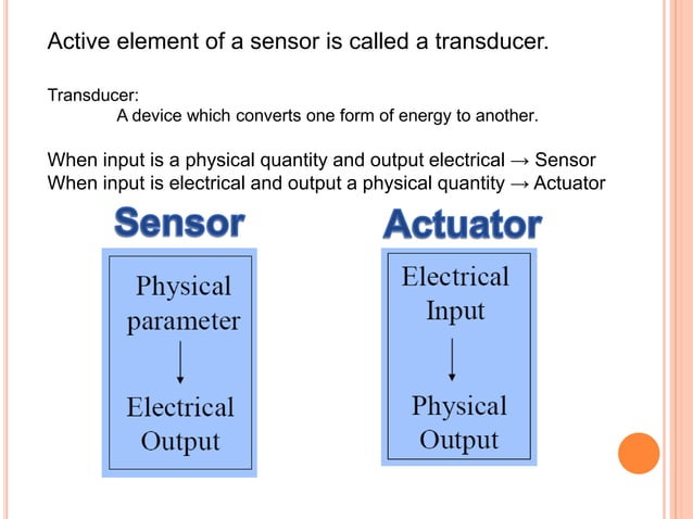 Sensors and actuators.pptx | Internet of Things | Internet