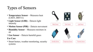Comprehensive Guide to Sensors and Actuators in IoT: Types, Principles ...