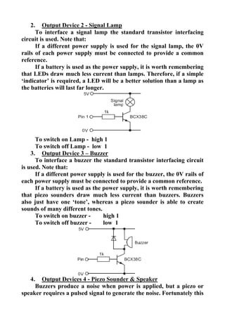 Sensors and microcontroller interfacing | PDF