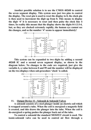 Sensors and microcontroller interfacing | PDF