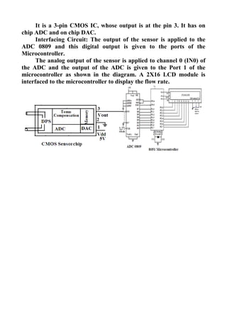 Sensors and microcontroller interfacing | PDF