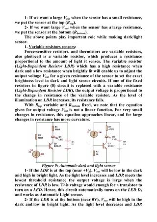 Sensors and microcontroller interfacing | PDF