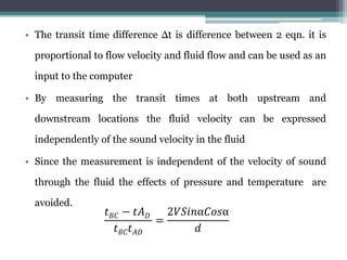 Transit Time Difference Method Sensor Sensors and Transducers (1).pdf