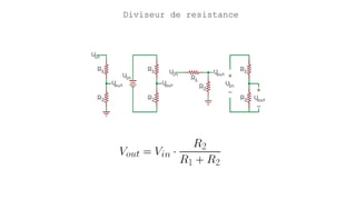Diviseur de resistance
 