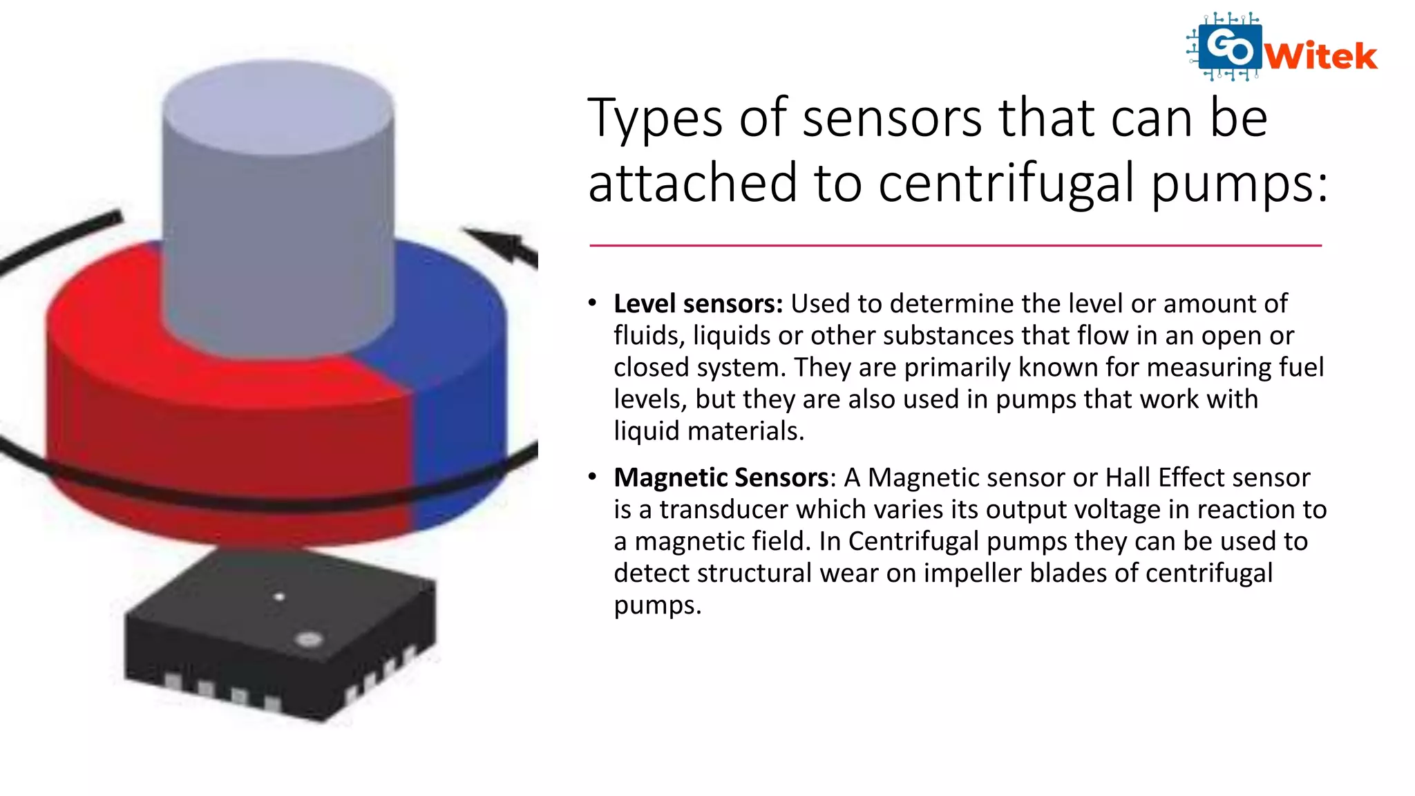 Sensors for industrial centrifugal pumps | PPT