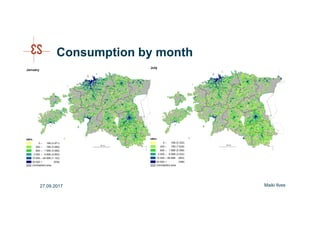 Consumption by month
Maiki Ilves27.09.2017
 