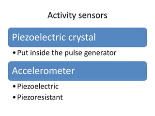 Photo inspiration: Sensors Of Rate Responsive Pacing Photo Inspiration