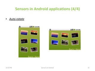 Sensors on android | PDF