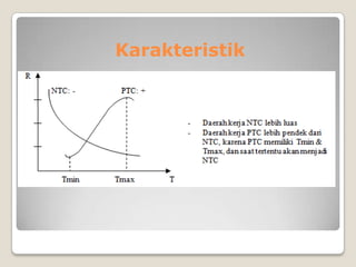 Karakteristik
 